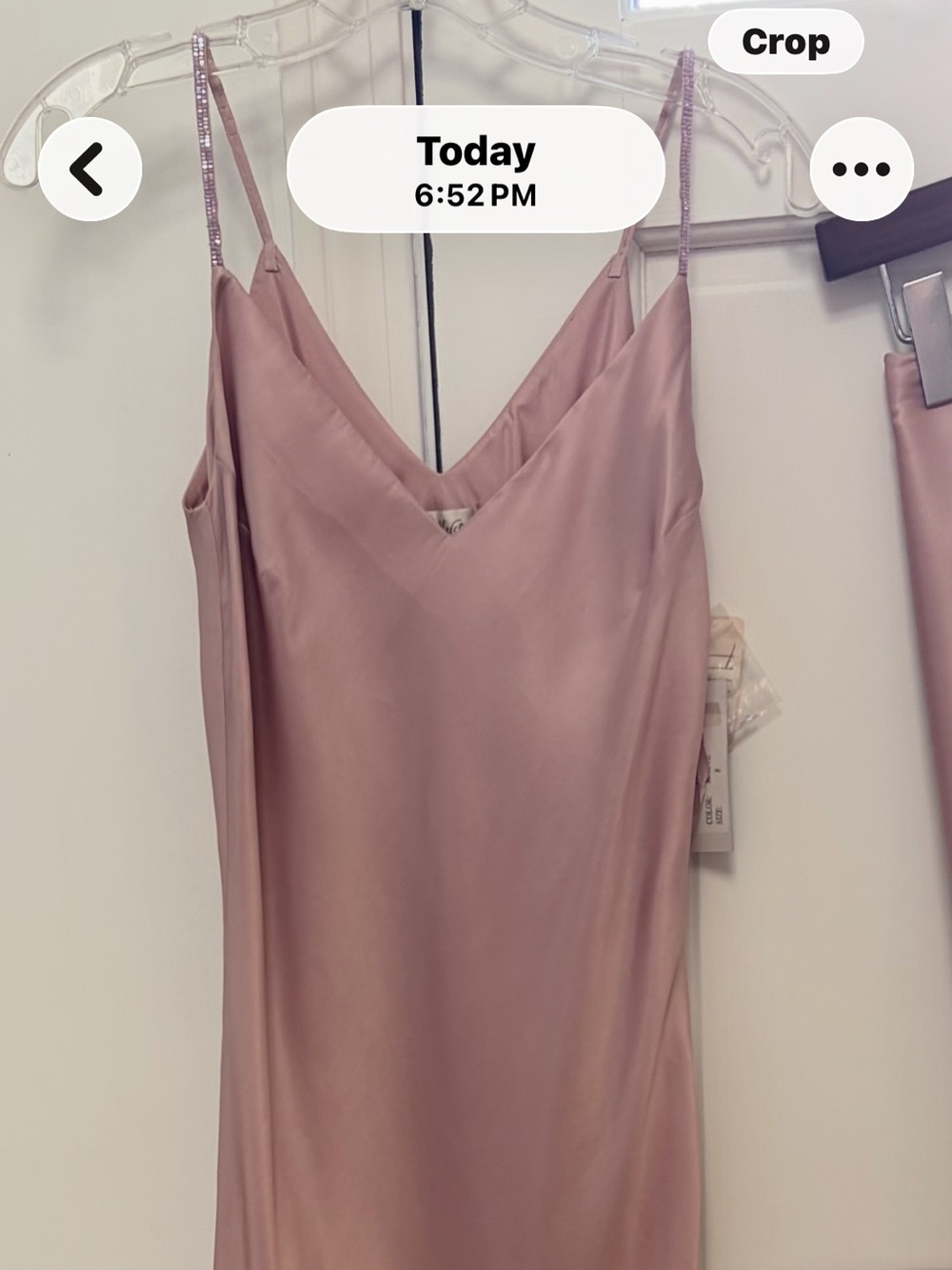 Elegant Silk slip dress, evening gown